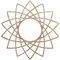 Ekena Millwork Eleanor Wood Fretwork Pierced Ceiling Medallion, Red Oak, 36"OD x 13 7/8"ID x 3/8"T CMWP36X36X0375EARO - alternate 1
